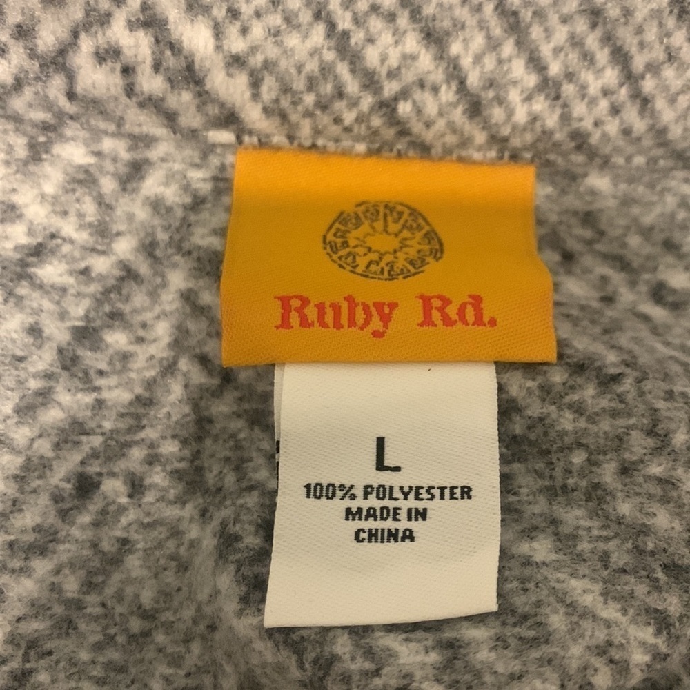 Ruby Rd. Brushed Flannel Jacket - Picture 7 of 9